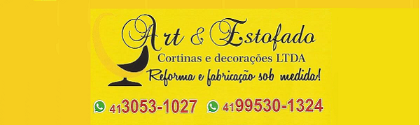 BANER CO M LOGO DA ART & ESTOFADO