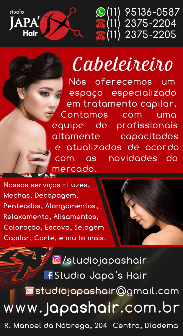 Studio Japa's Hair - Cabeleireiro em Diadema, Serraria