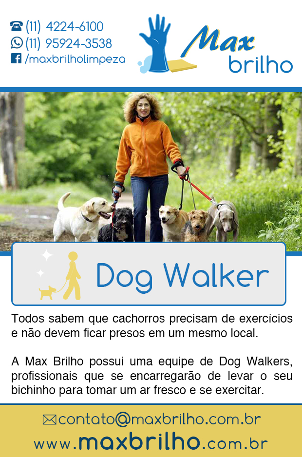 Max Brilho - Dog Walker em So Caetano do Sul, So Jos