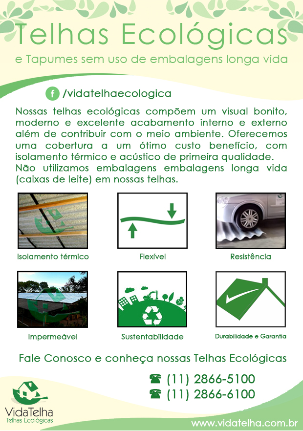 Vida Telha - Cumeeiras Ecolgicas em Diadema, Taboo