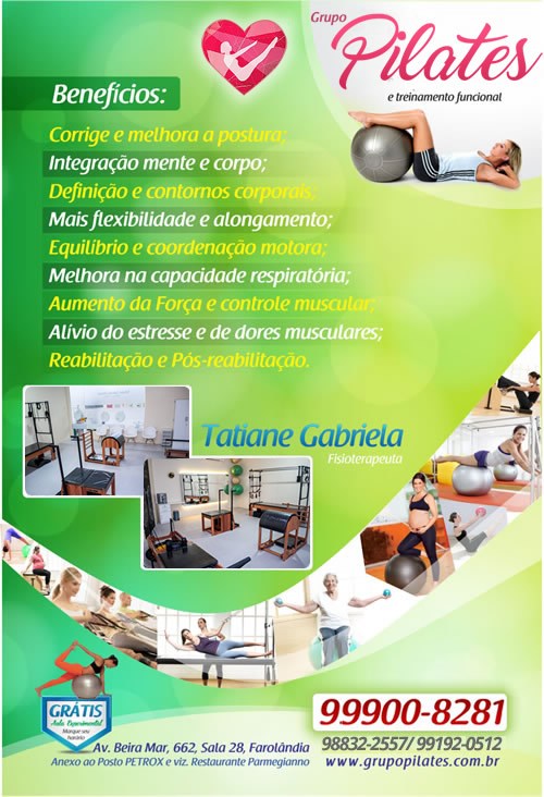 PILATES NA FAROLNDIA EM ARACAJU