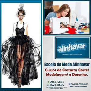 ALINHAVAR ESCOLA DE MODA EM FEIRA DE SANTANA