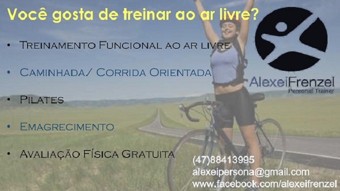 Personal Trainer em Itapema Alexei Frenzel