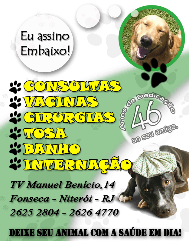 Veterinria no fonseca, niteroi, clinica veterinaria no fonseca, Dr Drummond