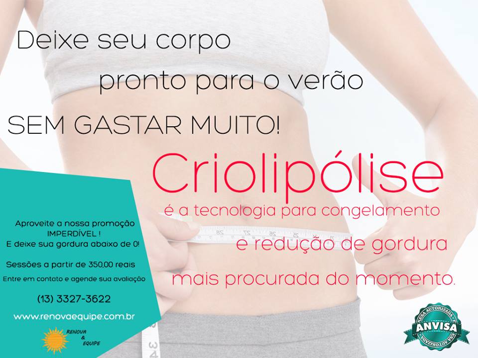 Criolipolise em Santos